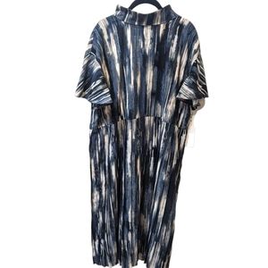Nordstrom Blue and White Striped Dress